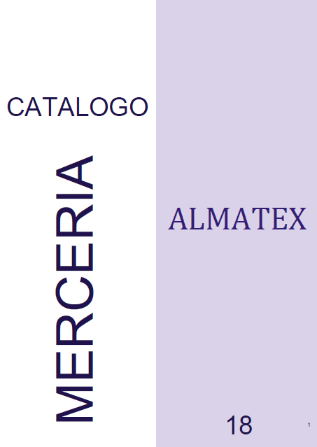 CATALOGO ALMATEX MERCERIA